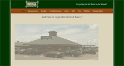 Desktop Screenshot of logcabinstoredanbury.com